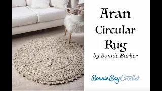 Aran Circular Rug, by Bonnie Barker