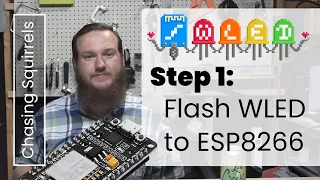 A quick guide on flashing WLED to a NodeMCU ESP8266 board