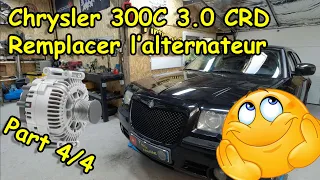 [COMMENT REMPLACER UN ALTERNATEUR DE CHRYSLER 300C CRD 3.0 Part 4/4]