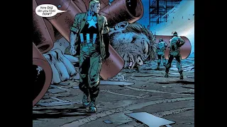 Captain America Punishes Hank Pym-Giant Man