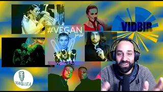 Vidbir 2020 Songs Reaction || Ukraine Eurovision