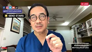 Dr. Tony Leachon is live !