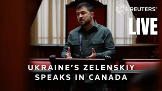 LIVE: Ukraine President Zelenskiy speaks to Canadian Parliament