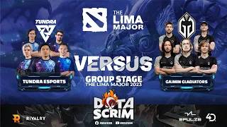 Tundra Esports vs Gaimin Gladiators - Lima Major 2023 - Group Stage - Game Highlights - BO2