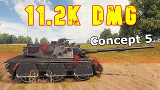 World of Tanks Concept No. 5 - 4 Kills 11,2K Damage
