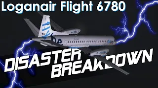 Struck By Lightning (Loganair Flight 6780) - DISASTER AVERTED
