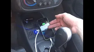 Установка USB зарядки в прикуриватель Opel Corsa C