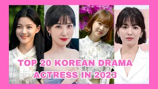 Top 20 Korean Drama Actress in 2023 | Top 20 Kdrama Actress of 2023 #kdrama #top20