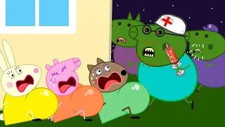 Zombie Apocalypse, Zombies Appear At The Hospital🧟‍♀️ | Peppa Pig Funny Animation