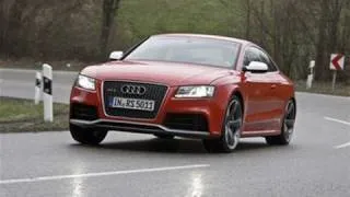 Audi RS5 driven by autocar.co.uk