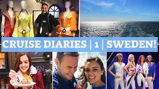 CRUISE DIARIES VLOG 1 | Formal Night, Exploring Stockholm, Sweden & The Abba Museum!