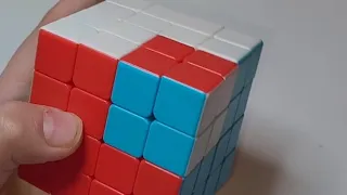 you got a corner twist on using a 4x4 as a 2x2(origin, 음원출처:Cube for speed)