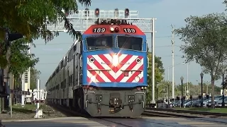 Metra evening rush hour on the BNSF racetrack -9/24/14