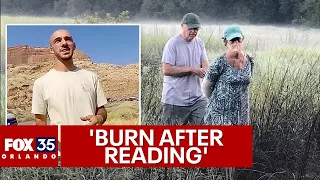 Gabby Petito case: 'Burn after reading' note