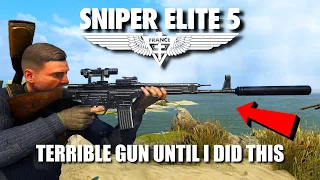 HOW TO MAKE THE MP44 BETTER - Sniper Elite 5