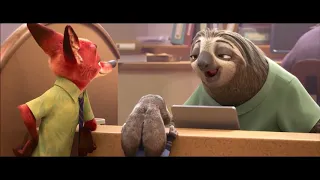 Zootopia   Meet the Sloth  DMV Scene 1080p