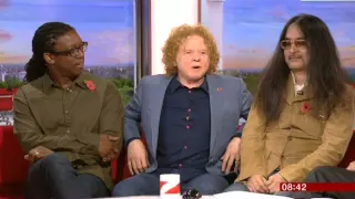 Simply Red BBC Breakfast 2014