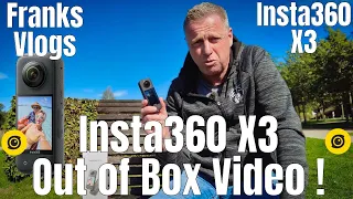 Insta360 X3 Out of the Box Erster Eindruck Vlog Besser als die Insta360 One X2 ?