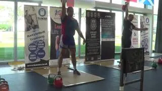 World cup of kettlebell sport 2014 Darlington. Snatch 32 kg Ivan Denisov.