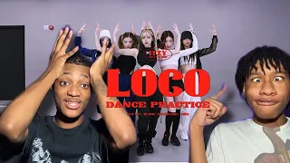 Key&Kel Reacts to ITZY "LOCO" Dance Practice (5K)