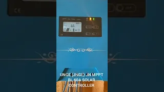 JNGE (UNGE) solar controller jn mppt bl 60A review, problems, amps and voltage go crazy - video 2