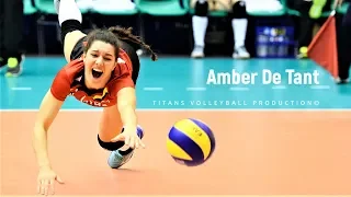 Amber De Tant - Amazing Belgium Libero | Crazy Volleyball ACTIONS | DIGS | SAVES