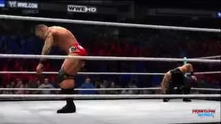 WWE SummerSlam 2014 Roman Reigns vs Randy Orton Result! WWE 2K14