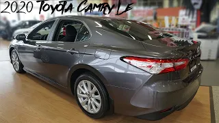 2020 Toyota Camry Le Exterior and Interior Walkaround