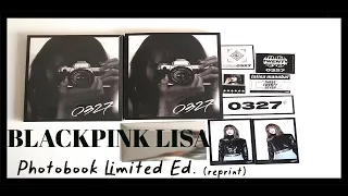 Unboxing Blackpink Lisa Photobook (0327) Limited Edition (REPRINT)