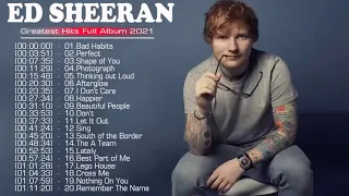 Best of EdSheeran Non Stop Music Greatest Hits Songs Full Album (Pop Hits All popular songs)