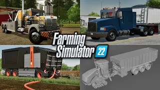 Farm Sim News - Wrecker Service Pack, Volvo Semi, Case Beast, PnH Update! | Farming Simulator 22