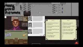 GLORY TO THE EZIC ORDER!!! - Papers Please: Day 31; December 23, 1982 EZIC