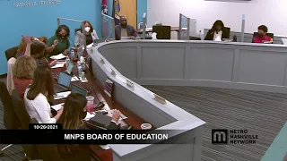 10/26/21 MNPS Board of Education