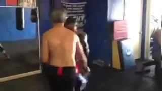 Guillermo Rigondeaux defence training