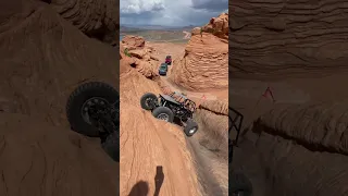 When going up The Chute the normal way is just too easy. #buggy #offroad #rockcrawler #4x4