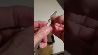 Titanium Mini Folding Scalpel Flipper Knife Review