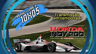 Fórmula Indy 2021: #Honda200 Treino Livre 2 - MidOhio - #IndyCar