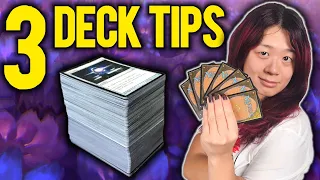 3 Deckbuilding Tips That Help You Win You More Games