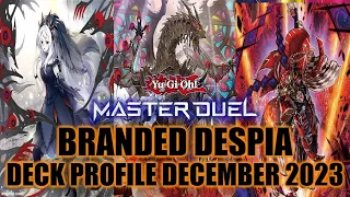 BRANDED DESPIA MASTER DUEL DECK PROFILE (DECEMBER 2023) YUGIOH!