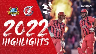 ROSES T20 THROWBACK 🌹 | Yorkshire v Lancashire | 2022 Vitality Blast