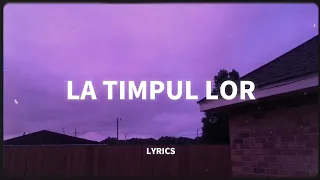 DJ Project feat. EMAA- La Timpul Lor // versuri