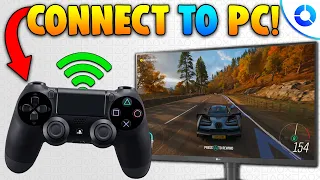 How to Connect PS4 Controller to PC Wirelessly in 2024 | Forza Horizon & More!