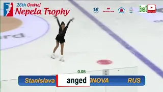 Stanislava KONSTANTINOVA - SP, Nepela Trophy 2018