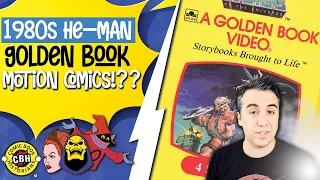 Flip Thru 1985 He-Man MOTU Golden Book Video Motion Comic with Alex Grand