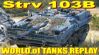 Strv 103B World of Tanks Replays [5 Kills 10,7K Damage]