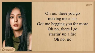 JISOO Liar Lyrics (Original by Camila Cabello)