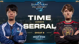 TIME vs Serral TvZ  - Group B Winners - 2019 WCS Global Finals - StarCraft II