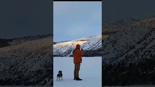 Solo Winter Camping in my Jeep and with My Dog