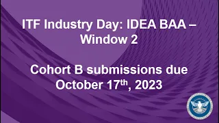 ITF BAA Industry Day 2023