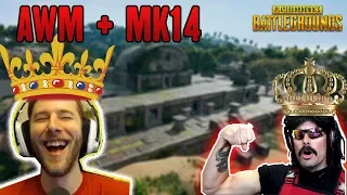 ChocoTaco duos ft DrDisrespect COMBO AWM + MK14 | PUBG HIGHLIGHTS TOP 1 #234